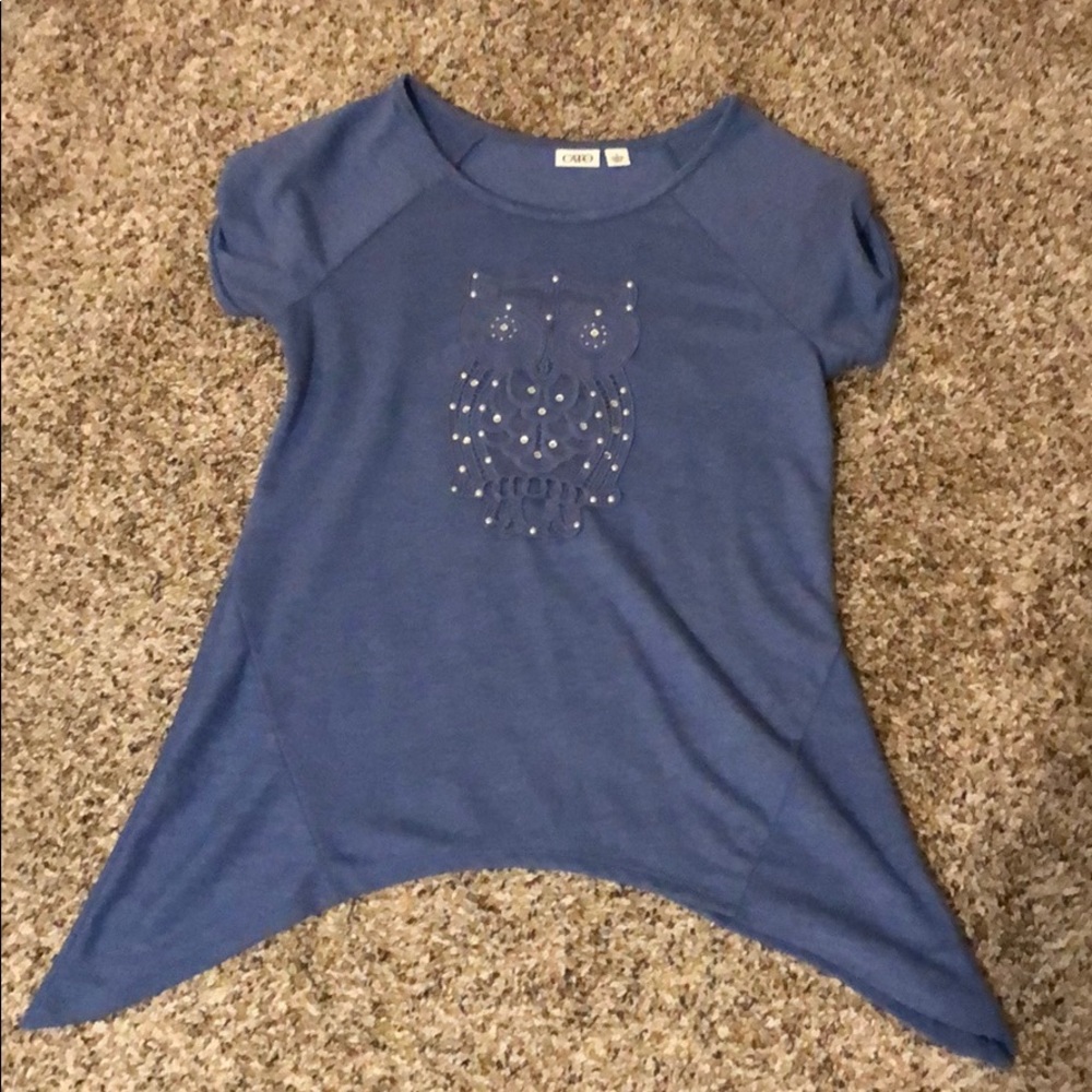 Short sleeve owl shirt